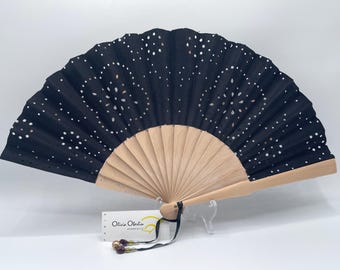 Fächer aus Wildlederspitze