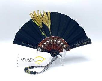 Mini ventilatore, pelle scamosciata e schiusa