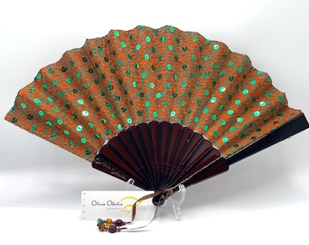 Woolen & Sequined Fan