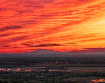 Petit Jean State Park Sunset: Arkansas Landscape Photo Print