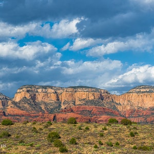 Sedona Arizona Print, Metal Sedona Art, Colorful Western Art, Mountain Art, Desert Print, &quot;Sedona Afternoon&quot;