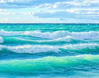 Lake Superior Michigan Wall Art, Michigan Photography, Beach Art,  Fine Art print, Great Lakes Michigan, Upper Peninsula, Autumn, Fall Color