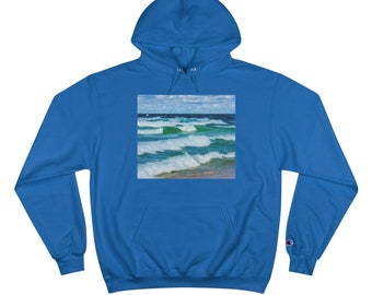 Unisex Hooded Lake Superior Sweatshirt, Great Lakes Sweatshirt, Michigan Sweatshirt Hoodie, Great Lakes Hoodie, Upper Peninsula Sweatshirt