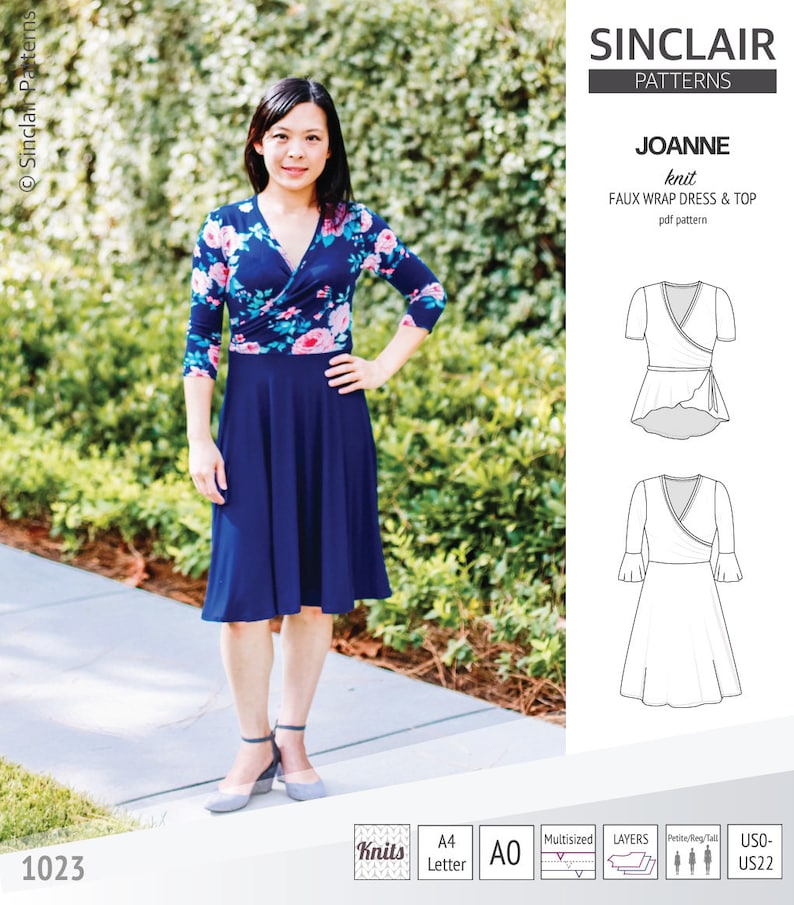 joanne handkerchief mini dress