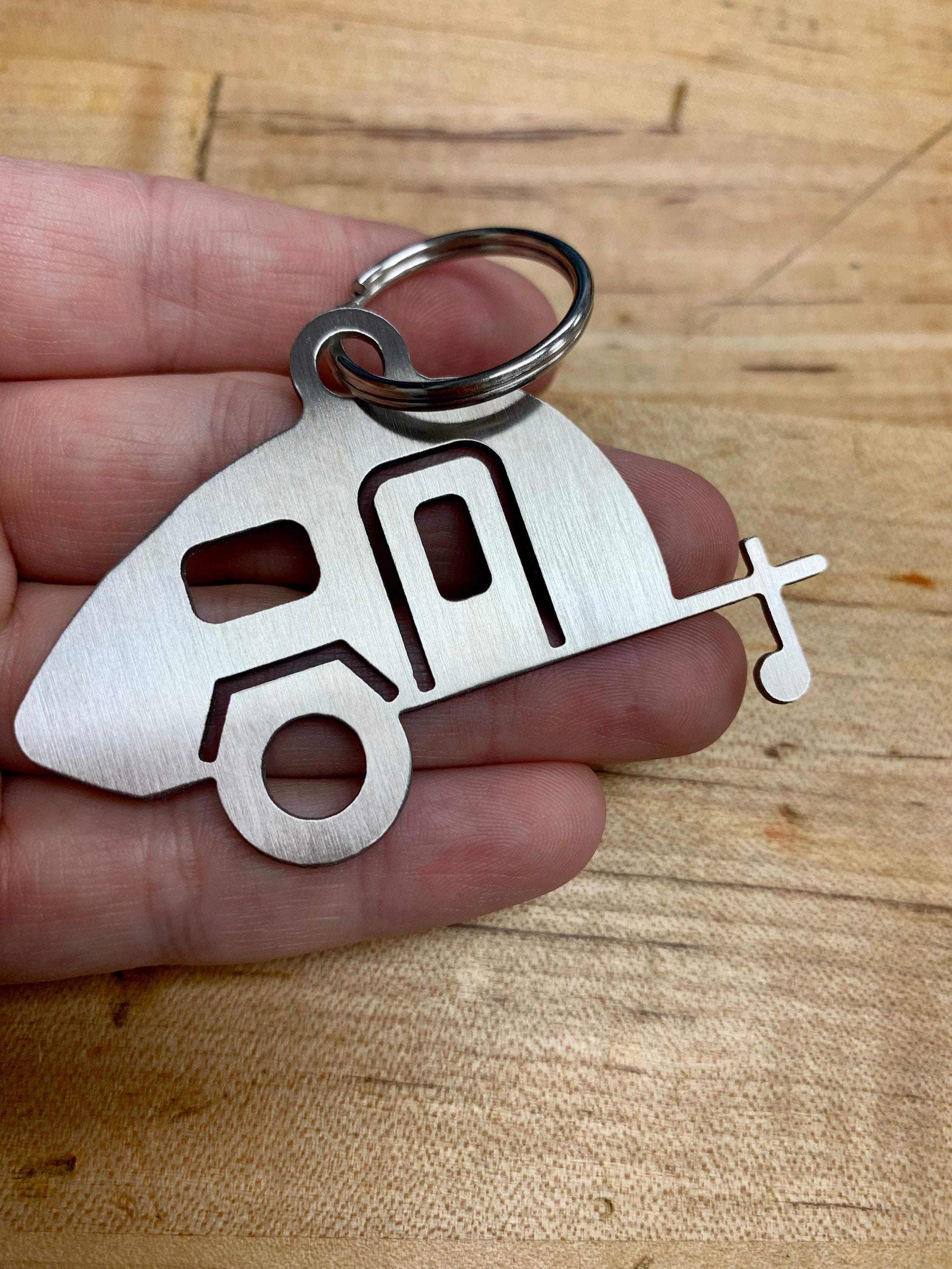 Camper Keychain Clip (Tan) Buy At DailyObjects