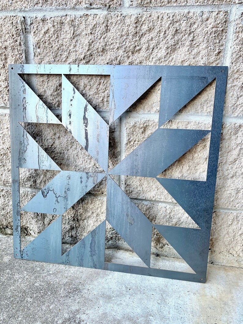 Metal Barn Quilt Art Barn Quilt Sign Barn Art Barn Sign Etsy