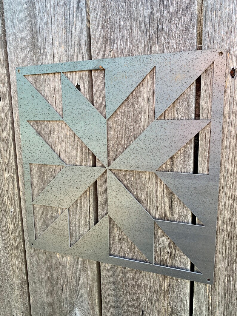 Metal Barn Quilt Art Barn Quilt Sign Barn Art Barn Sign Etsy