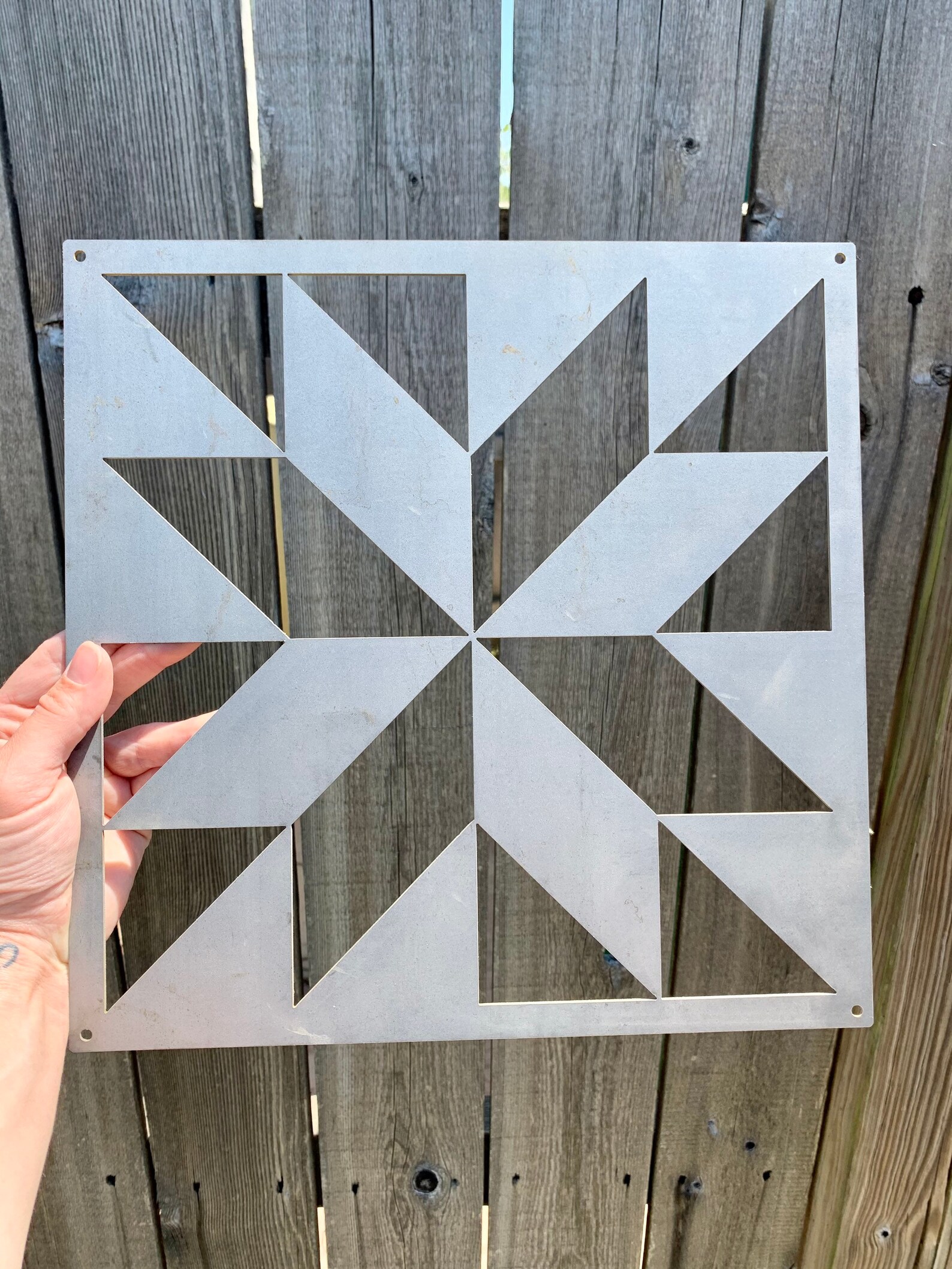 Metal Barn Quilt Art Barn Quilt Sign Barn Art Barn Sign Etsy