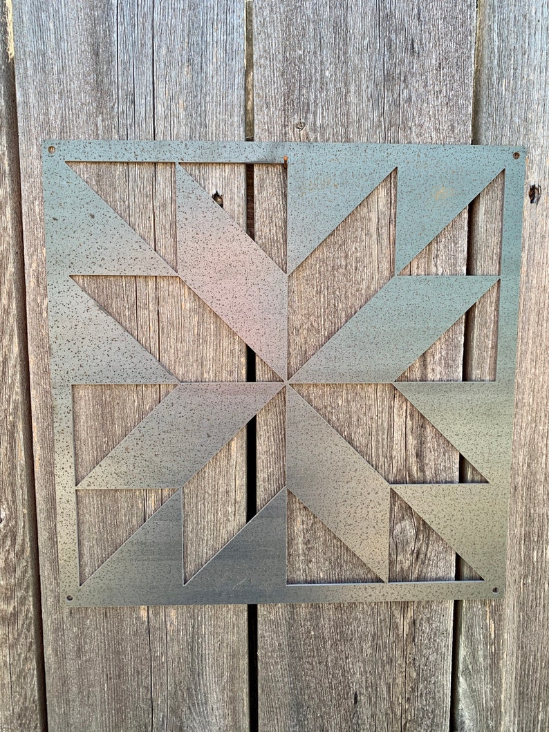Metal Barn Quilt Art Barn Quilt Sign Barn Art Barn Sign Etsy