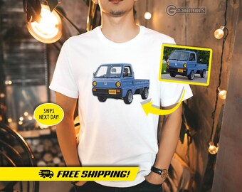 Custom Car T-shirt - Photo T-Shirt - Shirt for Dad - Gift for Dad - Car Enthusiast