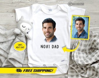 Father's Day Onesie® - Bodysuit - Baby Onesie® - Personalized Onesie® - Dad Onesie® - Funny Baby Gift - Father's Day
