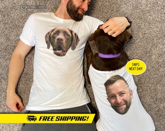 Dog & Owner T-Shirts - Pet T-Shirt - Dog Outfit - Dog and Owner Matching - Gift for Dog Lover