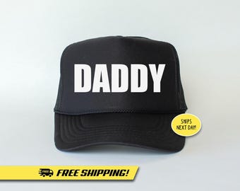 Daddy Hat - Dad Foam Mesh-Back Trucker Cap - Gift for Dad - New Dad Gifts - Dad Hat