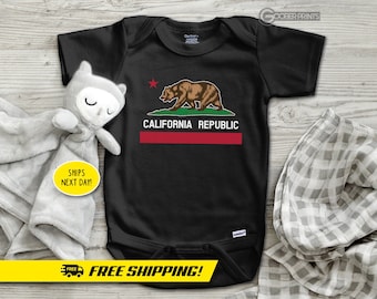 California Flag Onesie® - California Flag - Baby Gift - Cali Flag Shirt - Cali Onesie®