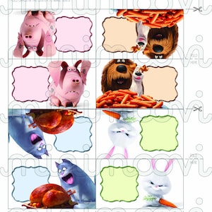 Secret Life of Pets Food Tents