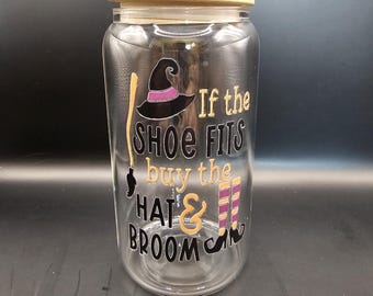 If the shoe fits Glass Cup Mug