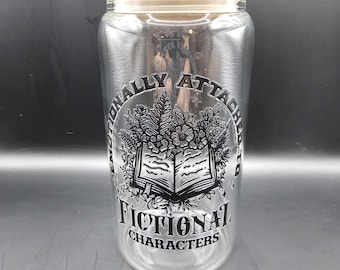Emotionally attached to fictional characters Glass Cup Mug