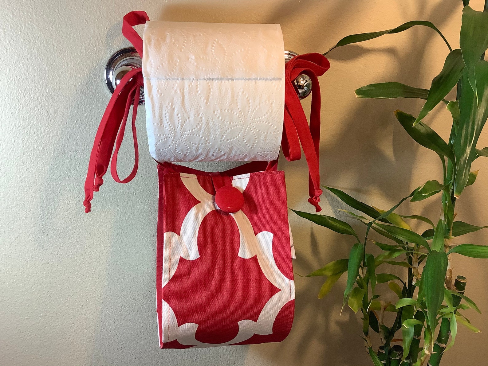 Decorative Fabric Toilet Paper Holder Custom Made Fabric Etsy