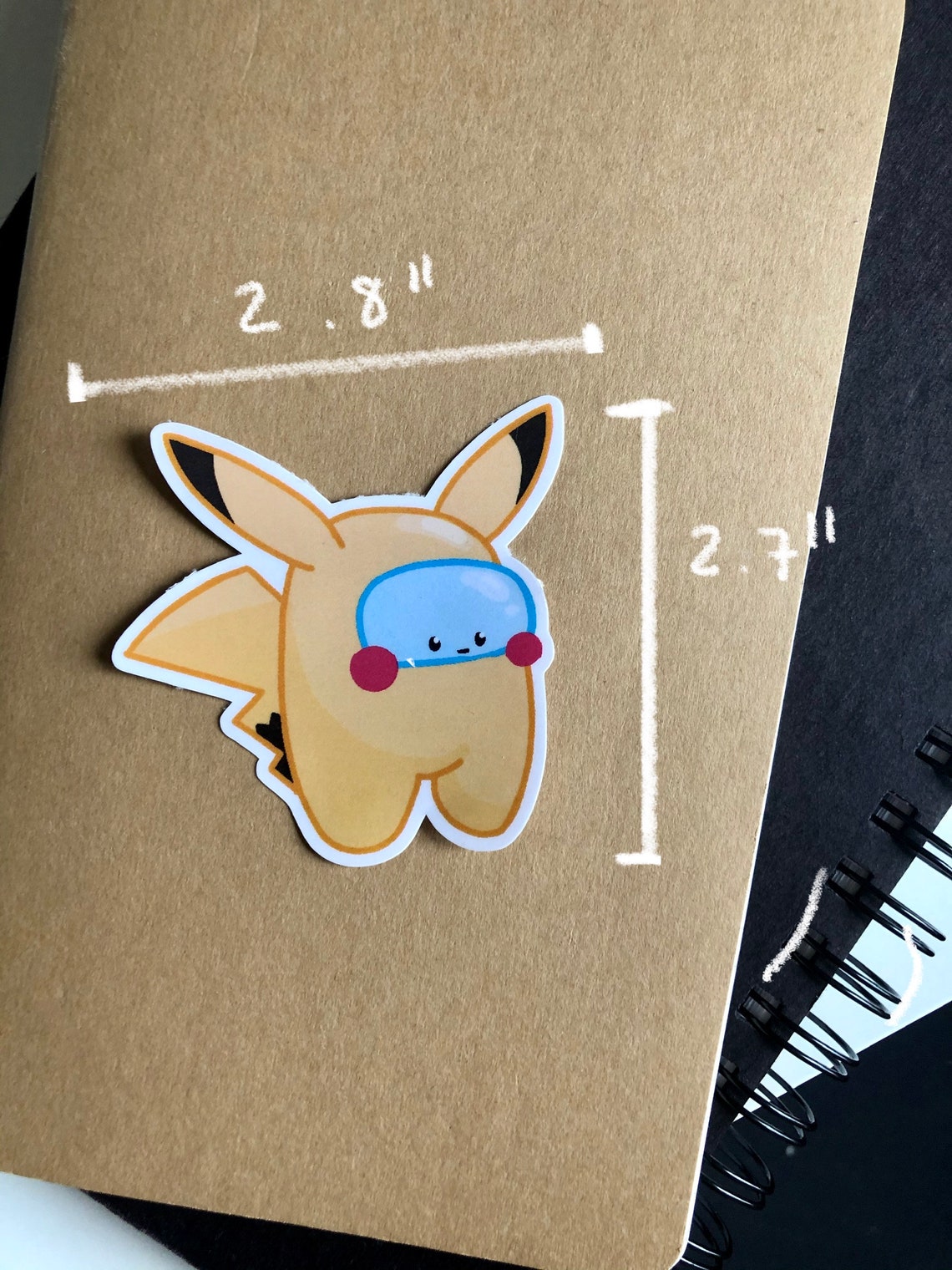 Among Us x Pokémon Stickers | Etsy