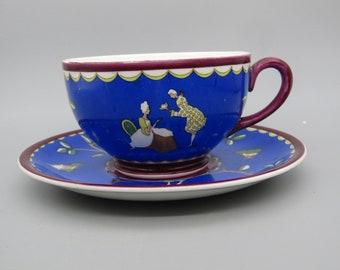 ヴィンテージ ウェッジウッド ブルー ジャスパーウェア 小皿、イギリス