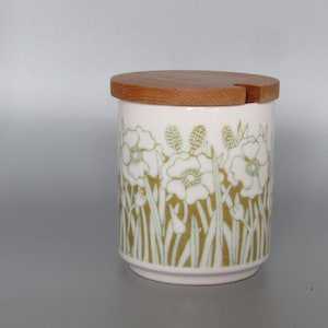 Hornsea Fleur Pottery preserve/sugar pot