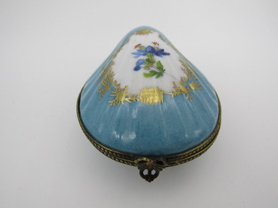 Clam Shell Trinket Box Etsy