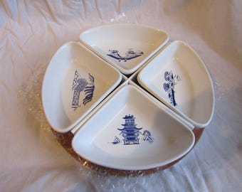 Willow pattern Quarter Dishes