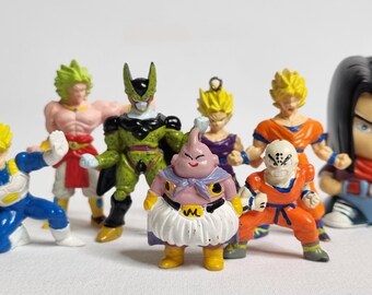 ビンテージのドラゴンボールZミニフィギュア8体セット – 象徴的な