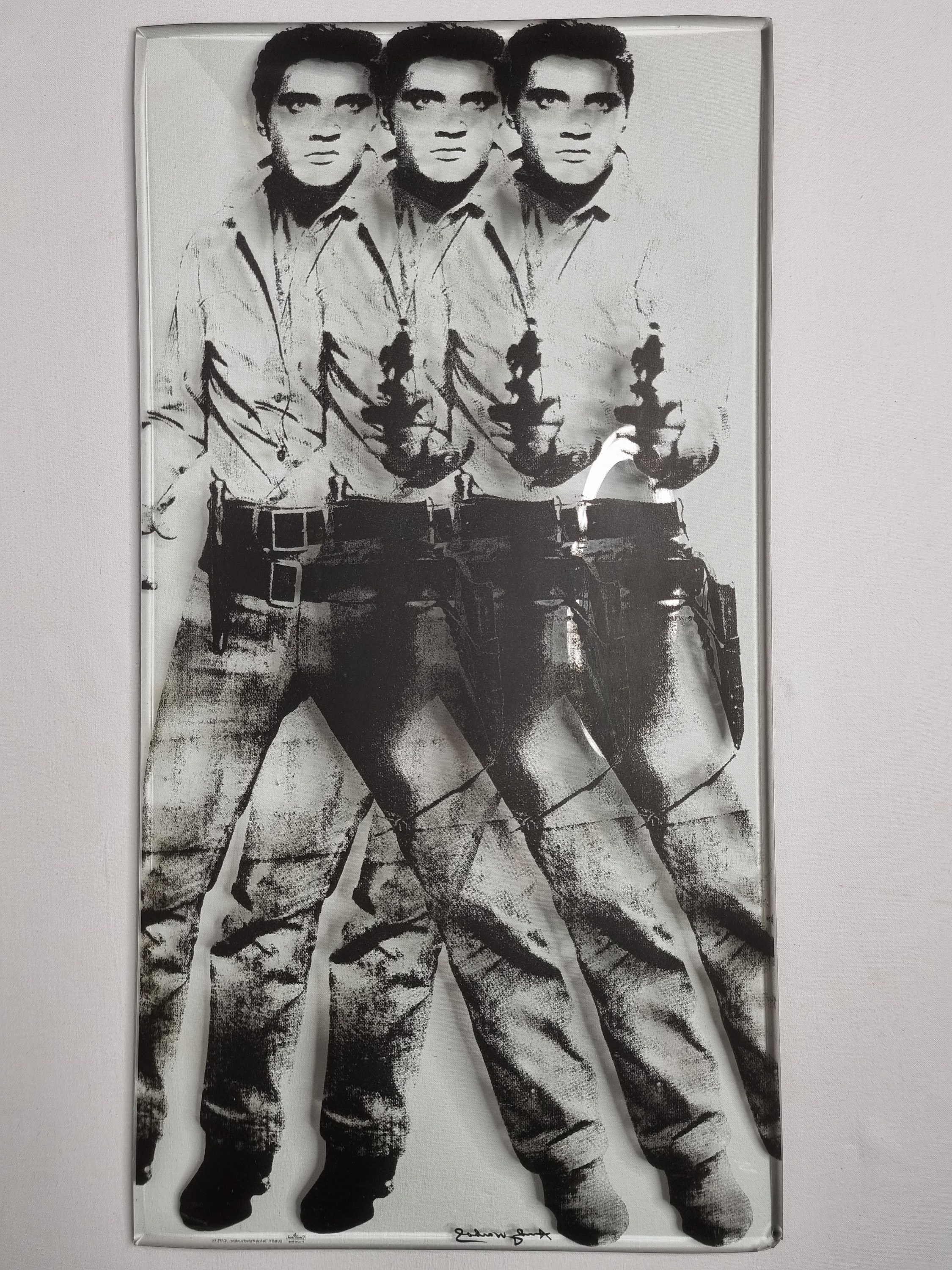 アンディ・ウォーホルによるシルクスクリーン版画「トリプル