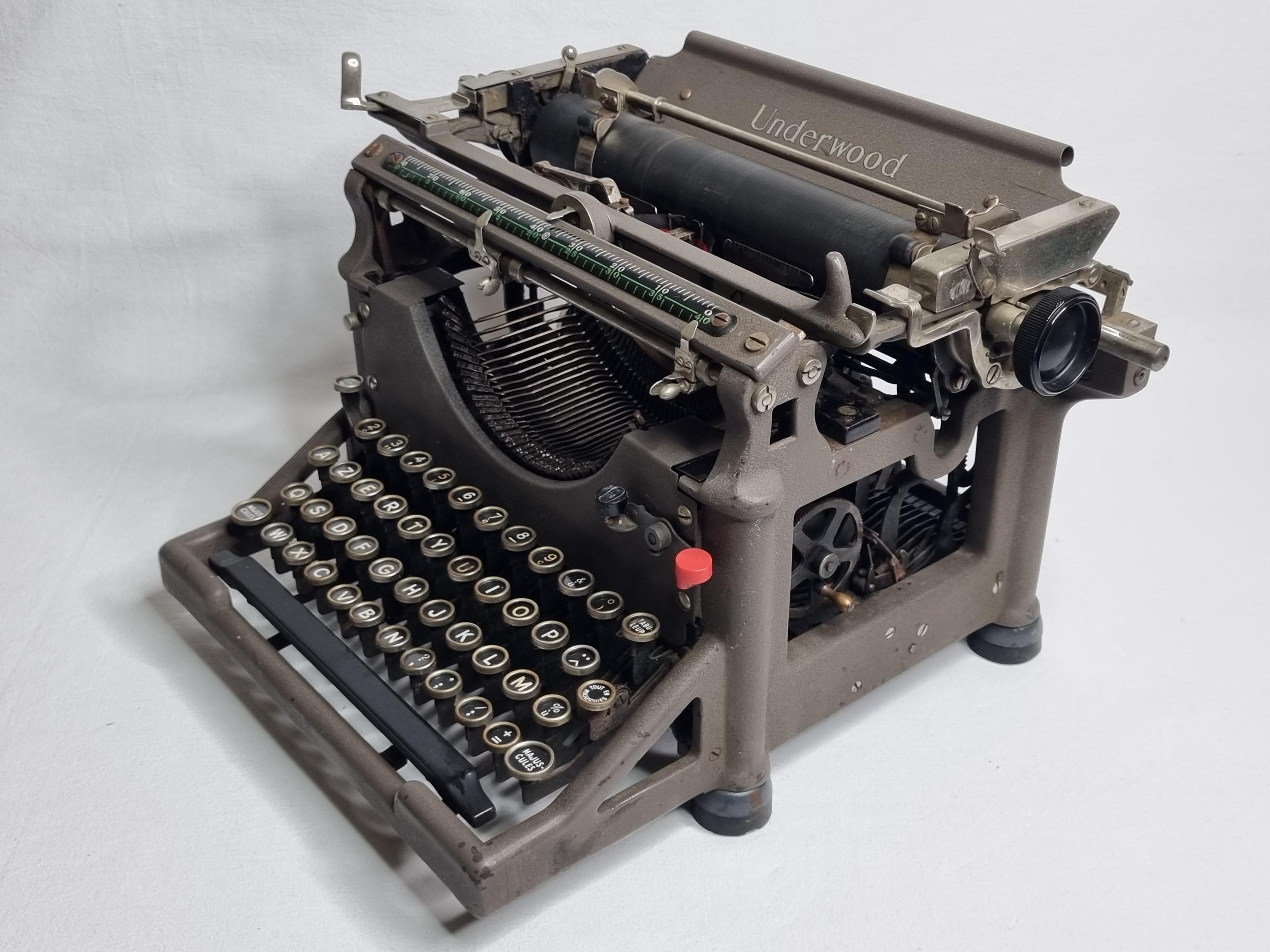 Vintage Underwood No. 5 Typewriter - Etsy Canada