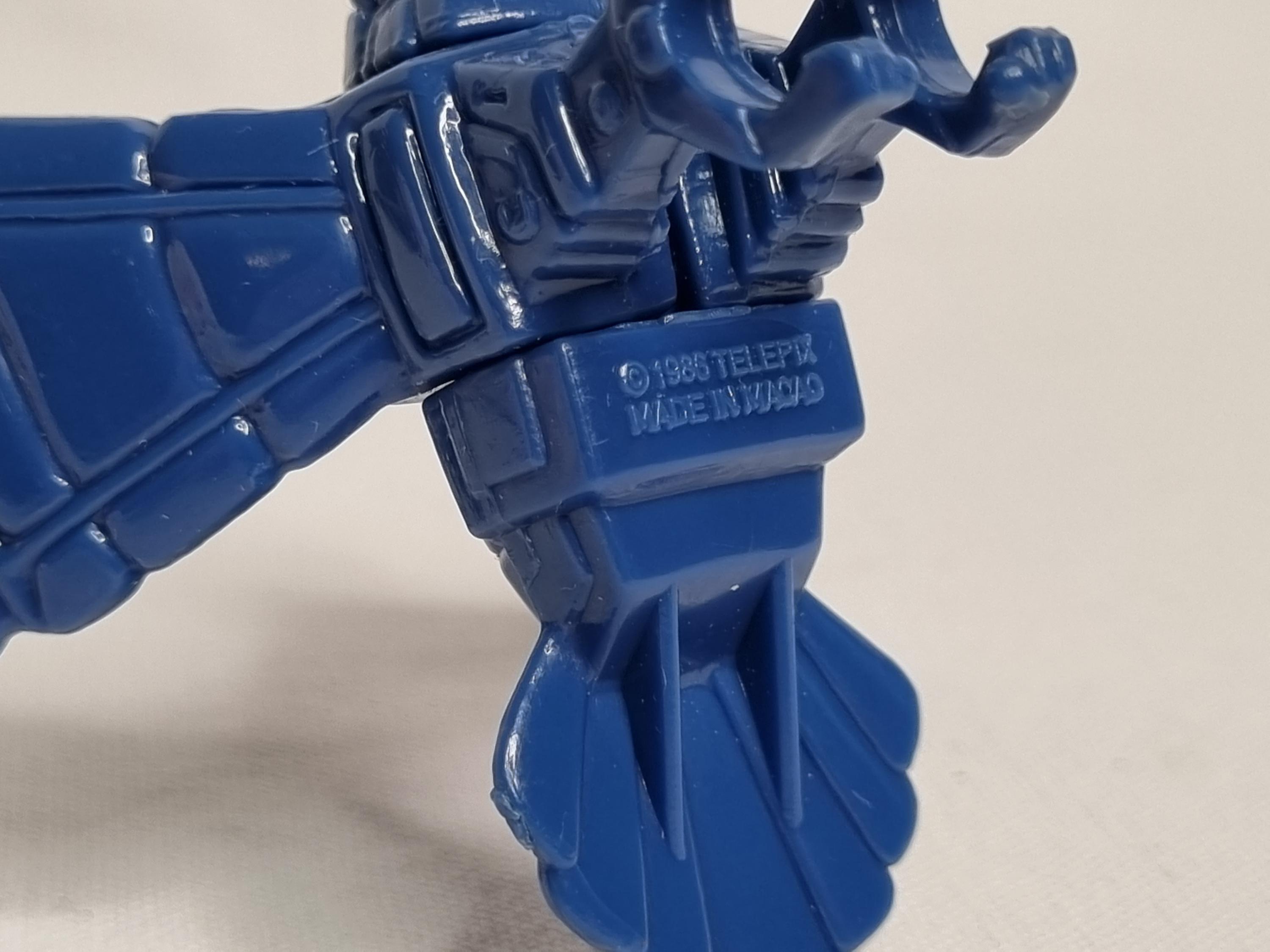 Figurine Silverhawks - Steelwill Avec Stronghold - Telepix Kenner (1986) - Complet