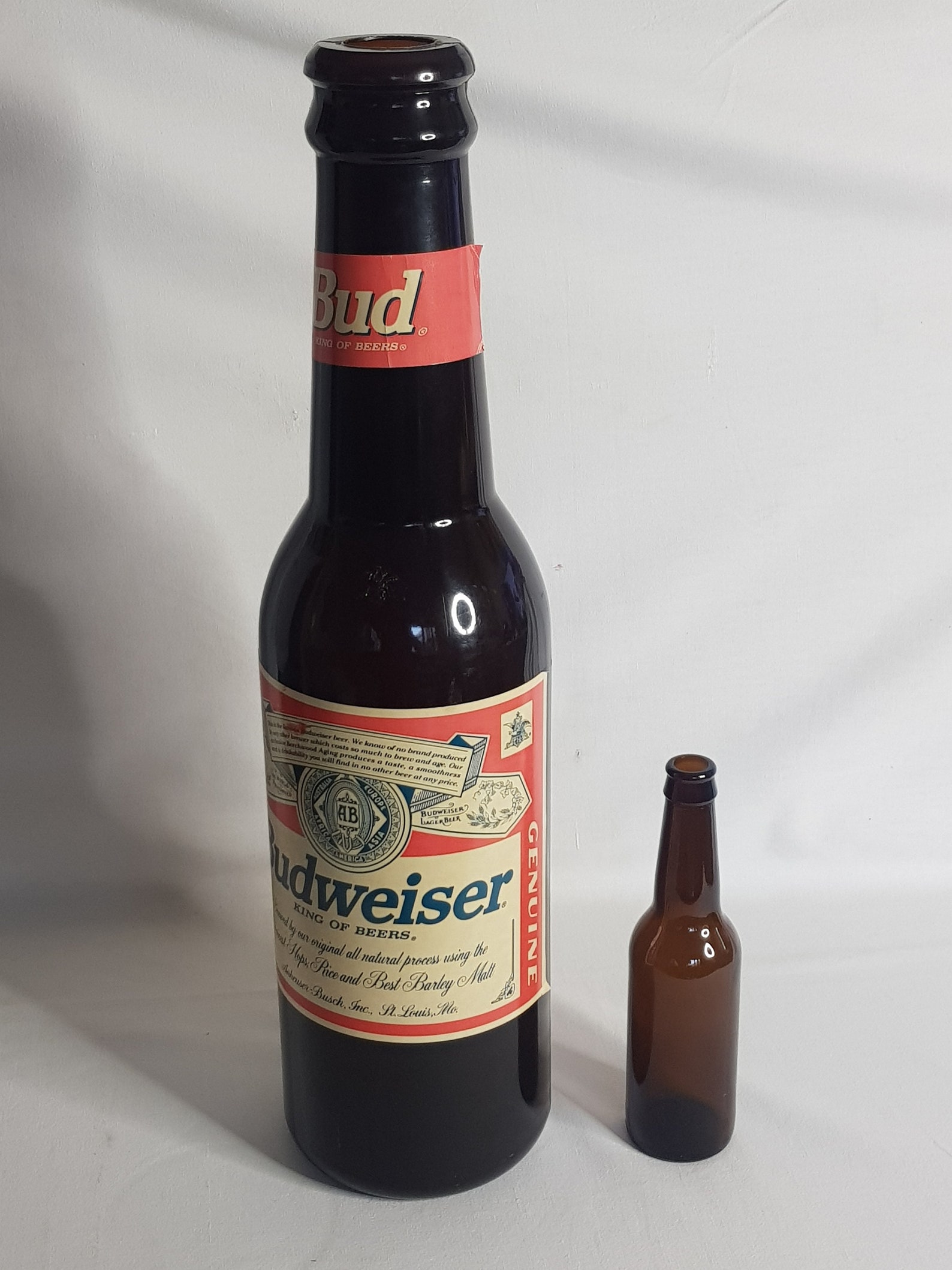 Budweiser Promotional Bottle 59 Cm Etsy UK