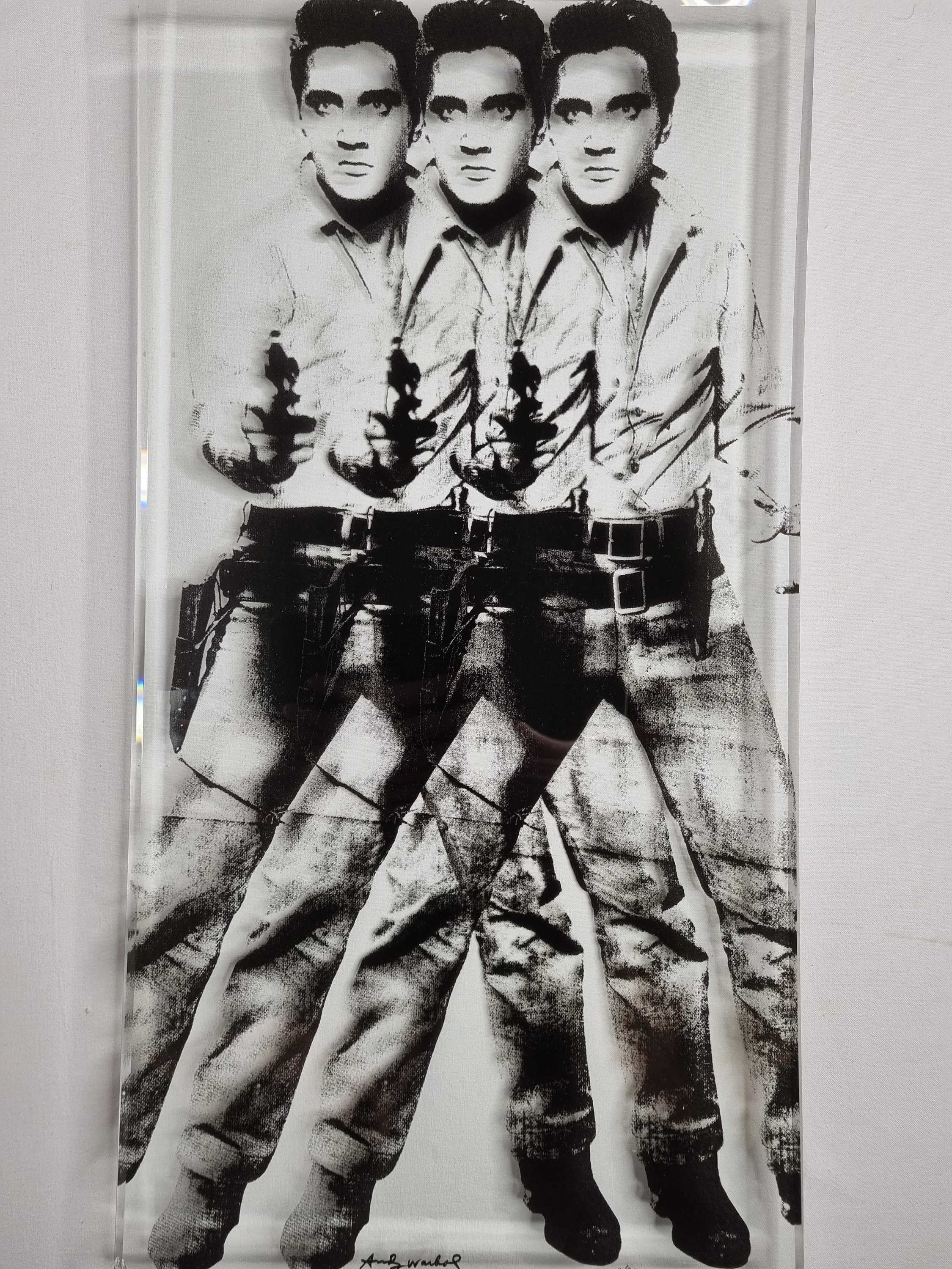 アンディ・ウォーホルによるシルクスクリーン版画「トリプル