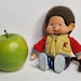 Kiki Le Vrai Turquoise Vert/Bleu – Monchhichi Vintage Sekiguchi Made In France