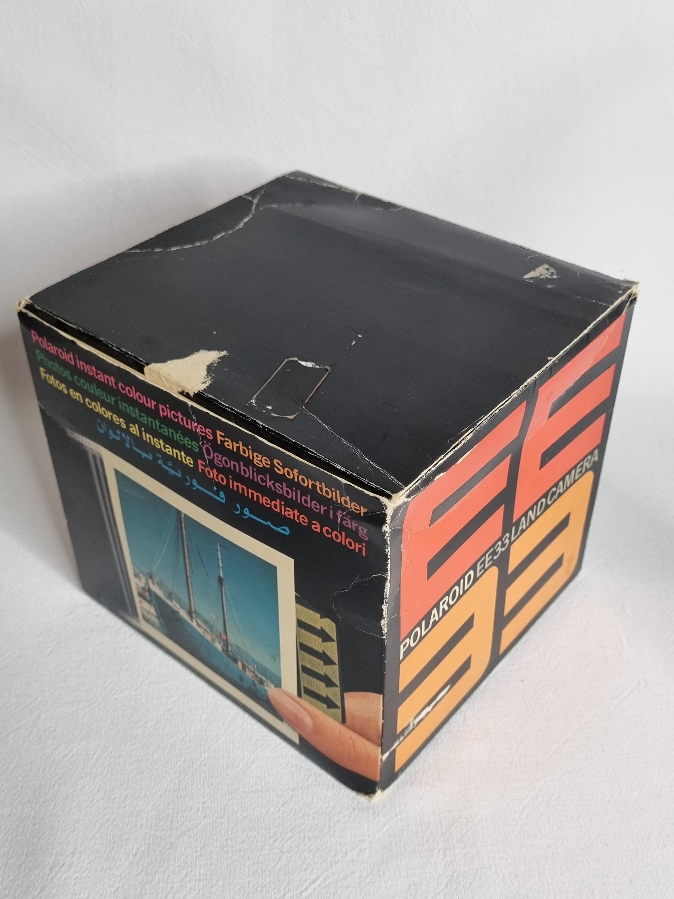 Polaroid EE33 Land Camera Near Mint With Original Box and Manual