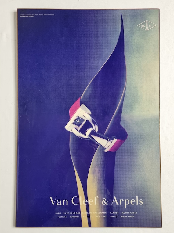 Van Cleef & Arpels, Point-of-sale Advertising (POS), Panel Van Cleef & Arpels, Point-of-sale Advertising (POS), Panel