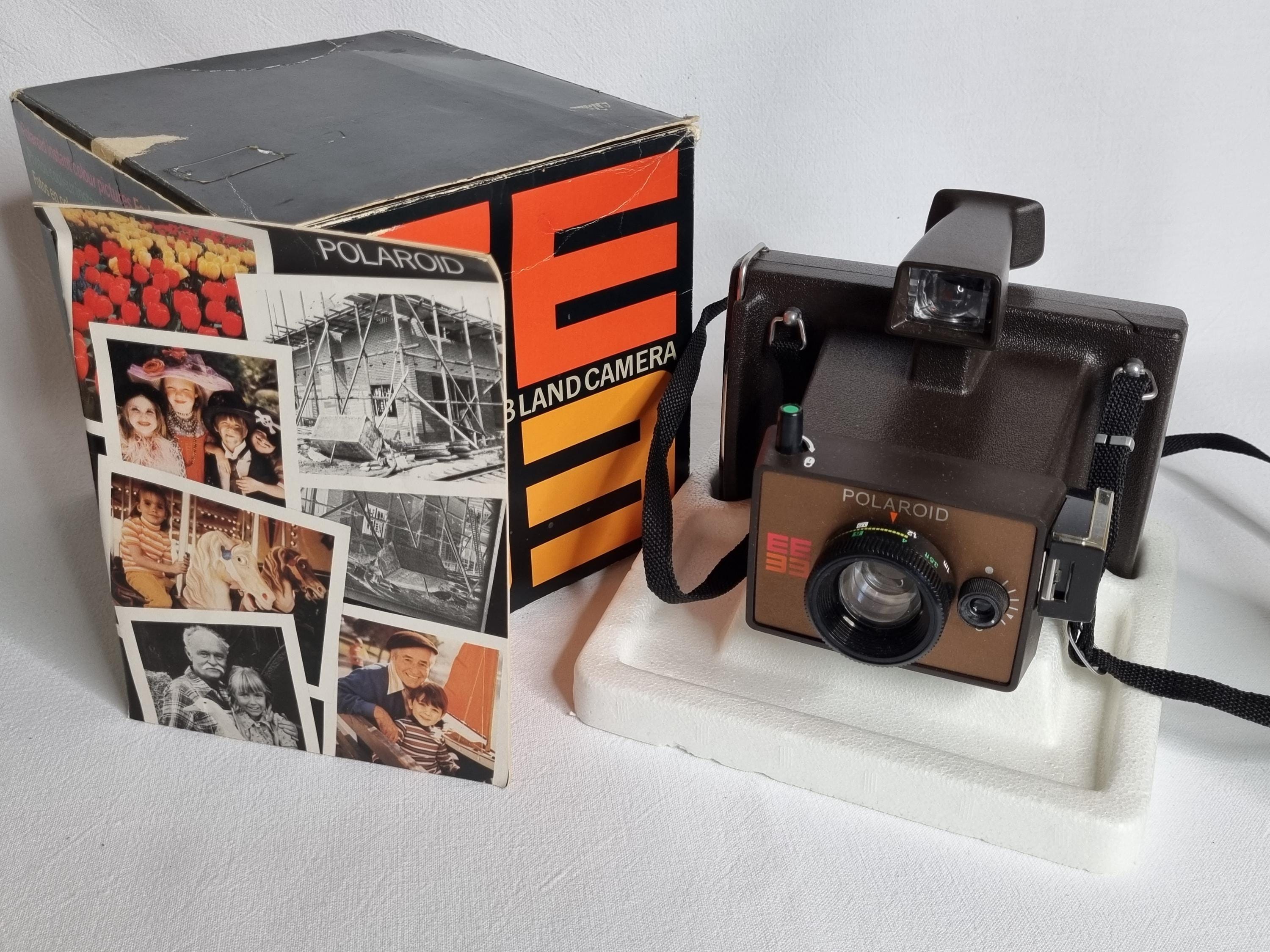 Polaroid EE33 Land Camera Near Mint With Original Box and Manual