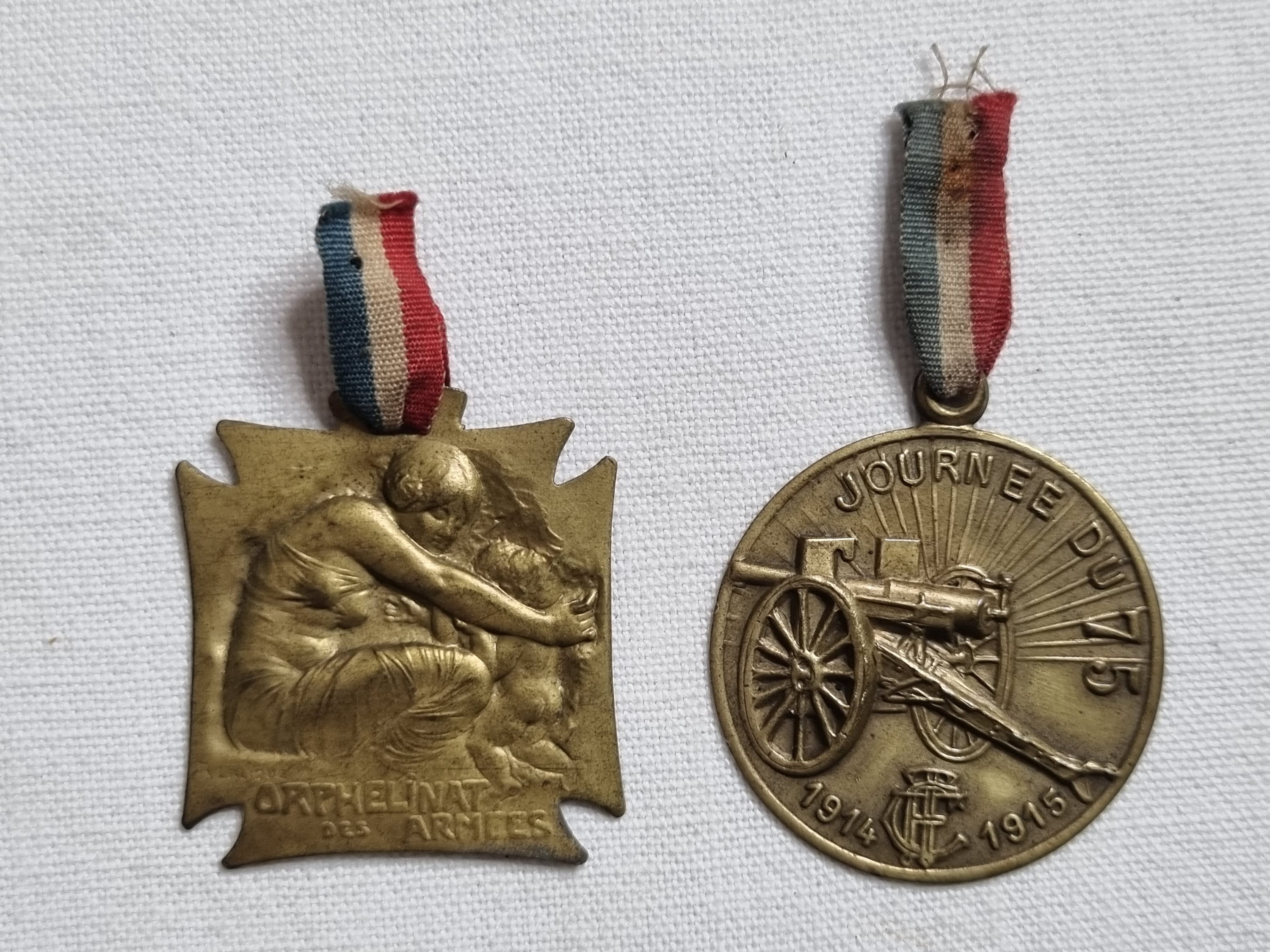 1914年 オランダ ブロンズ メダル 銅 アンティーク 大型