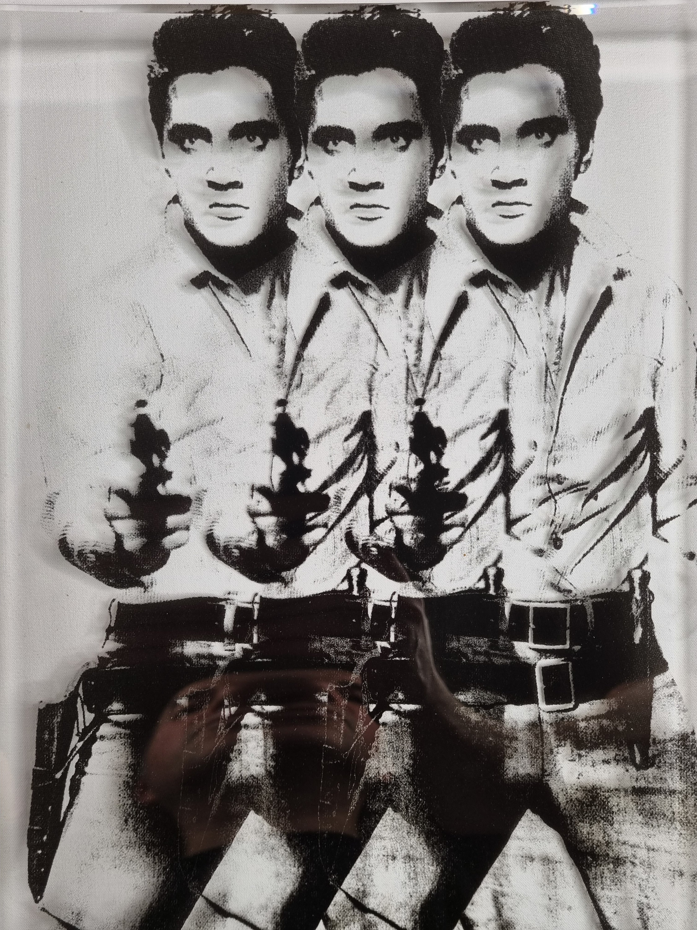 アンディ・ウォーホルによるシルクスクリーン版画「トリプル