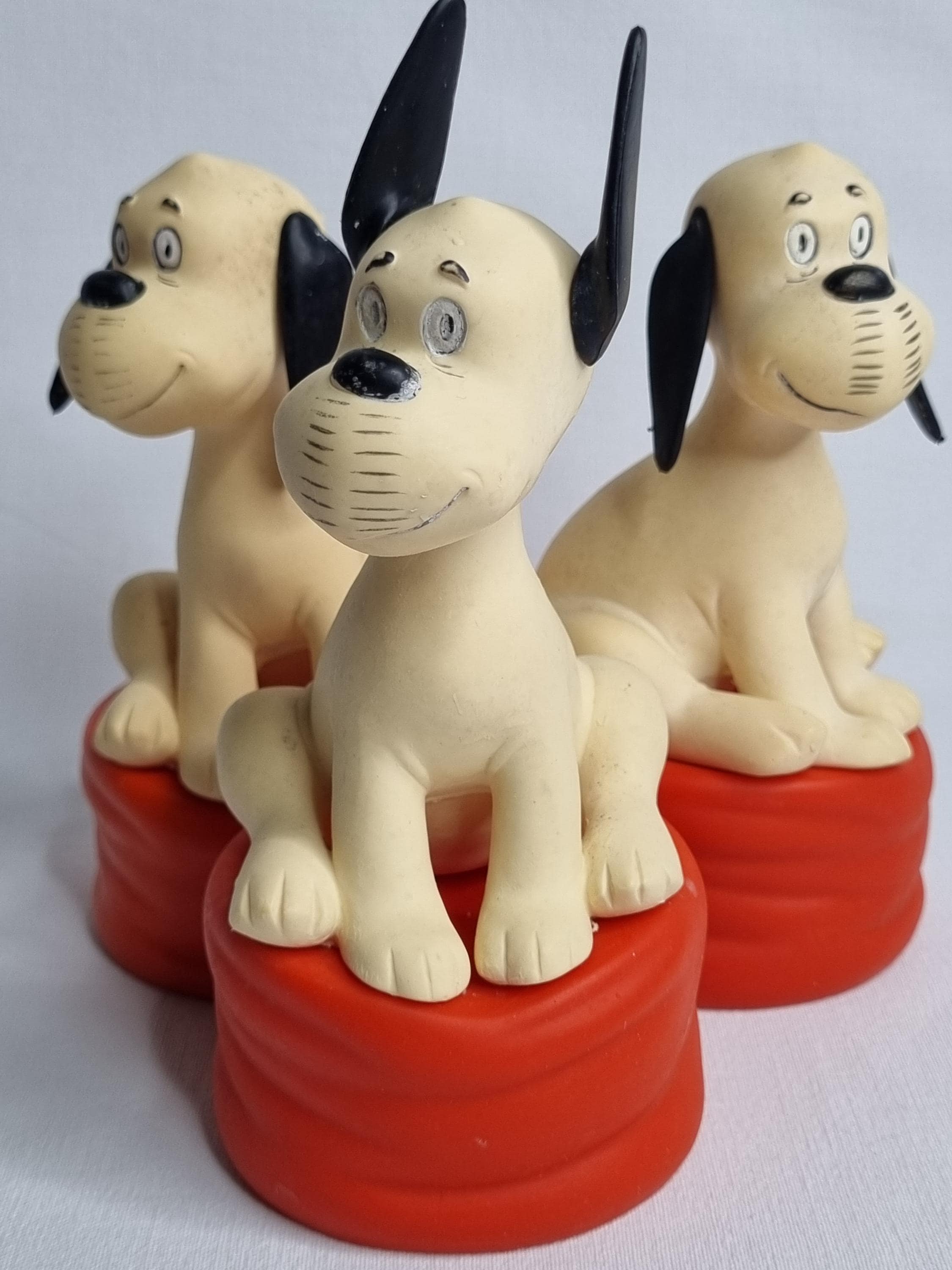 Wum Dog Triplets by Loriot for Goebel – 1970s, Movable Ears – 16