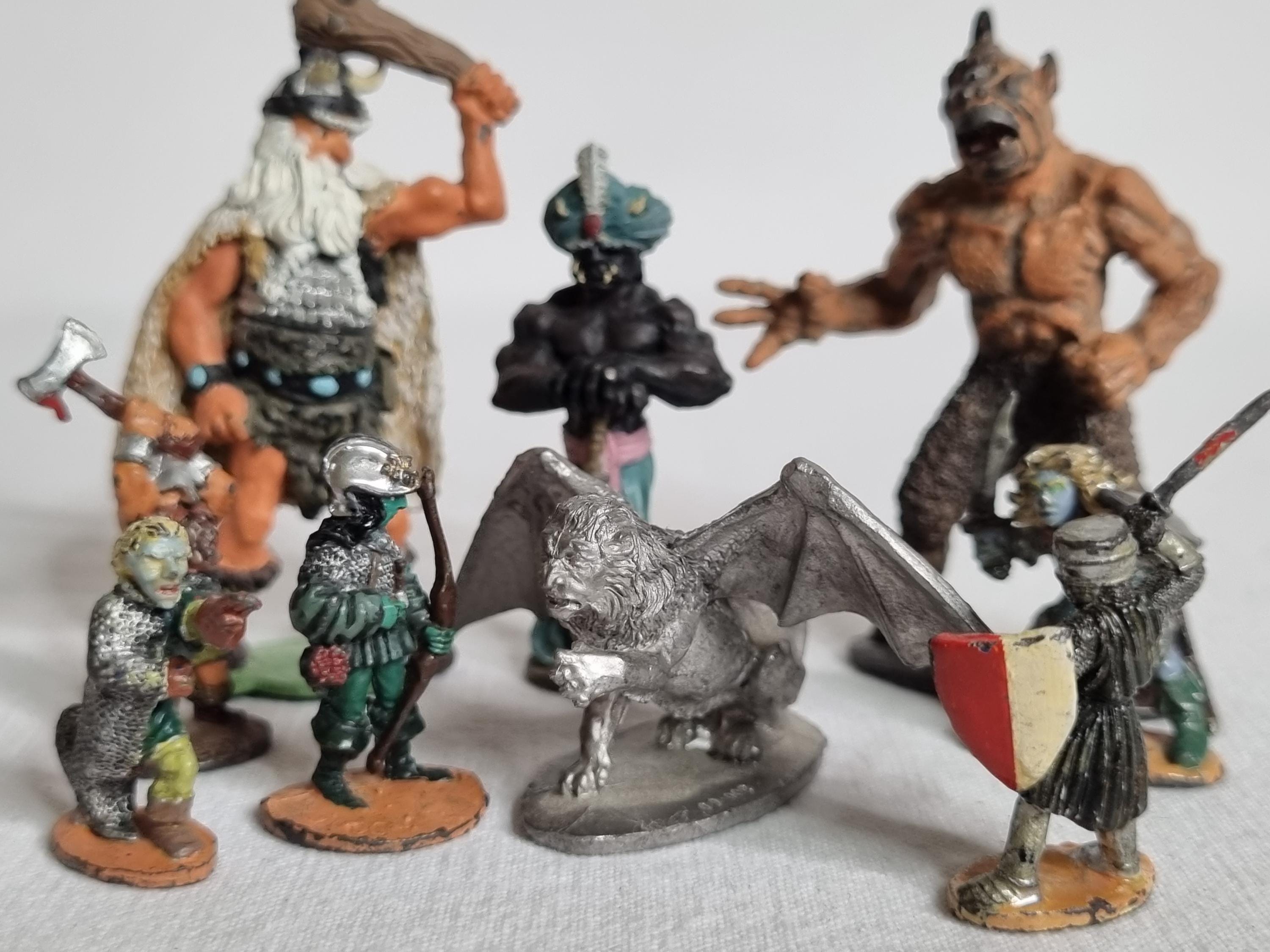 Miniature En Métal Ral Partha / Grenadier - Personnage Vampire Businessman / Corporate - Pour Jeux De Rôle Ou Collection