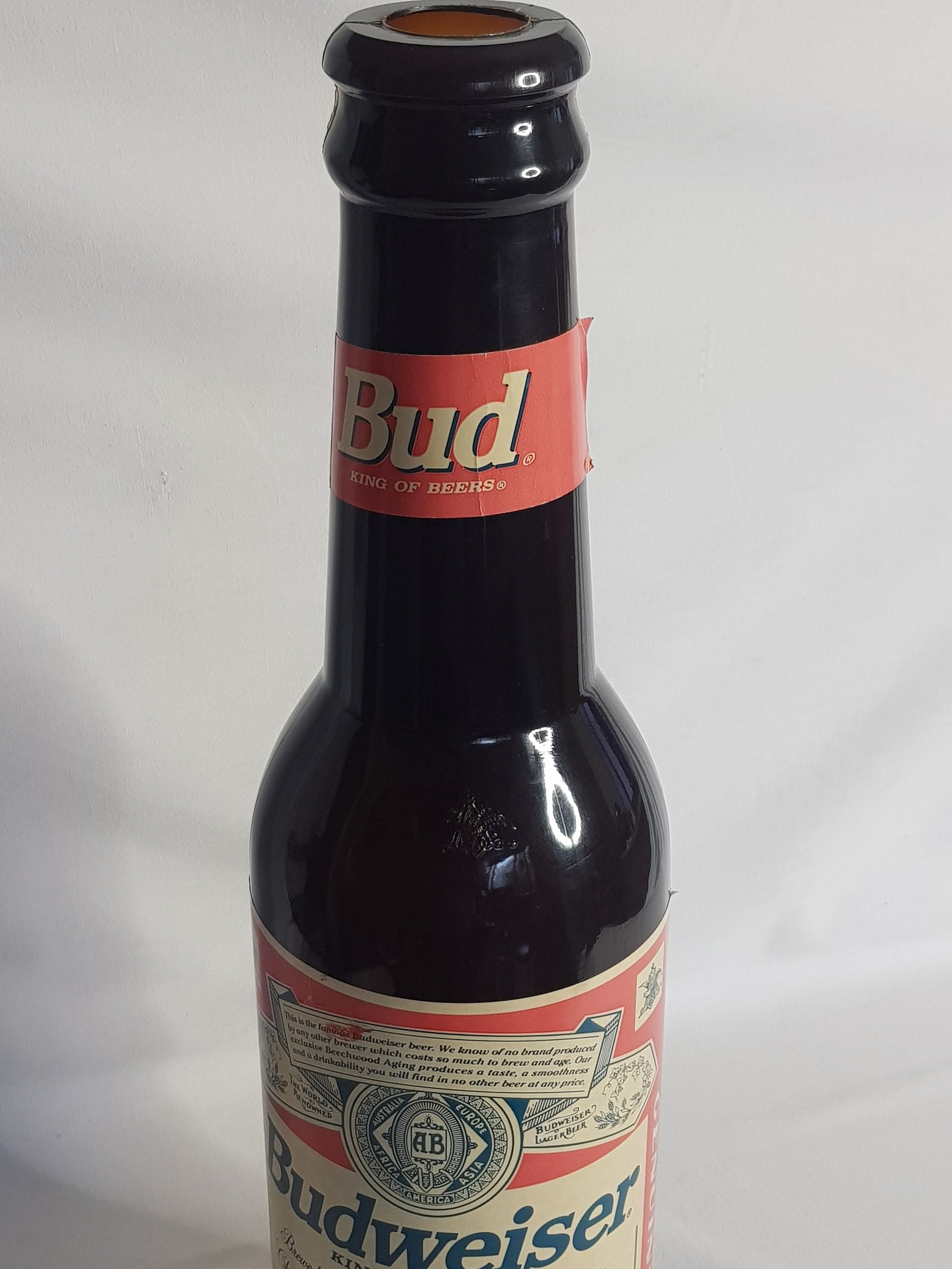 Budweiser Promotional Bottle 59 Cm Etsy UK