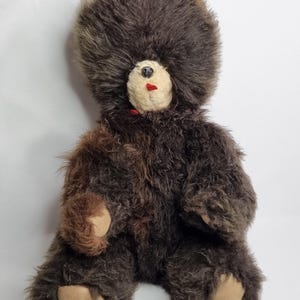 Large Vintage Mohair Teddy Bear – 1950s-1970s, 45 cm