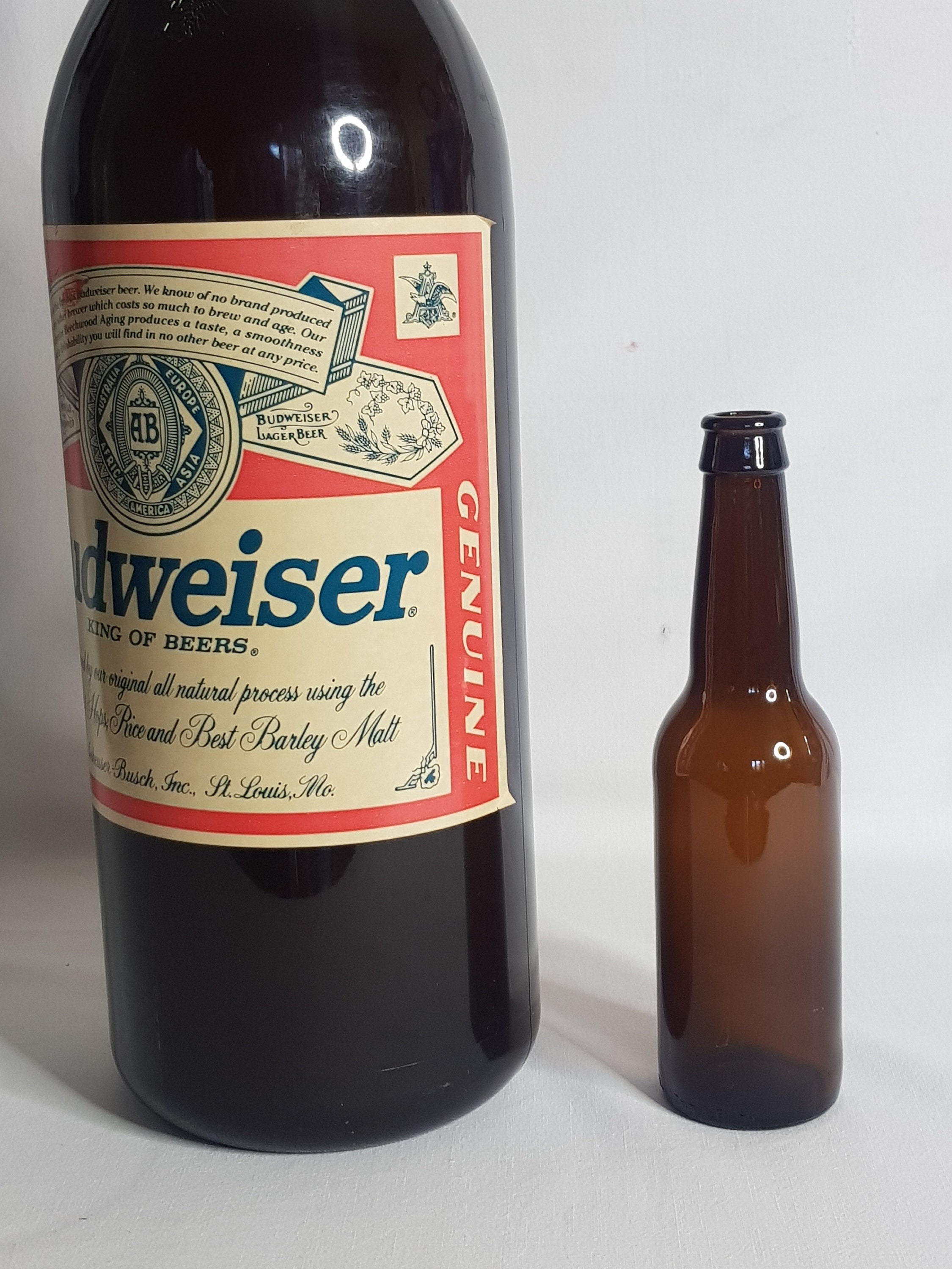 Budweiser Promotional Bottle 59 Cm - Etsy UK