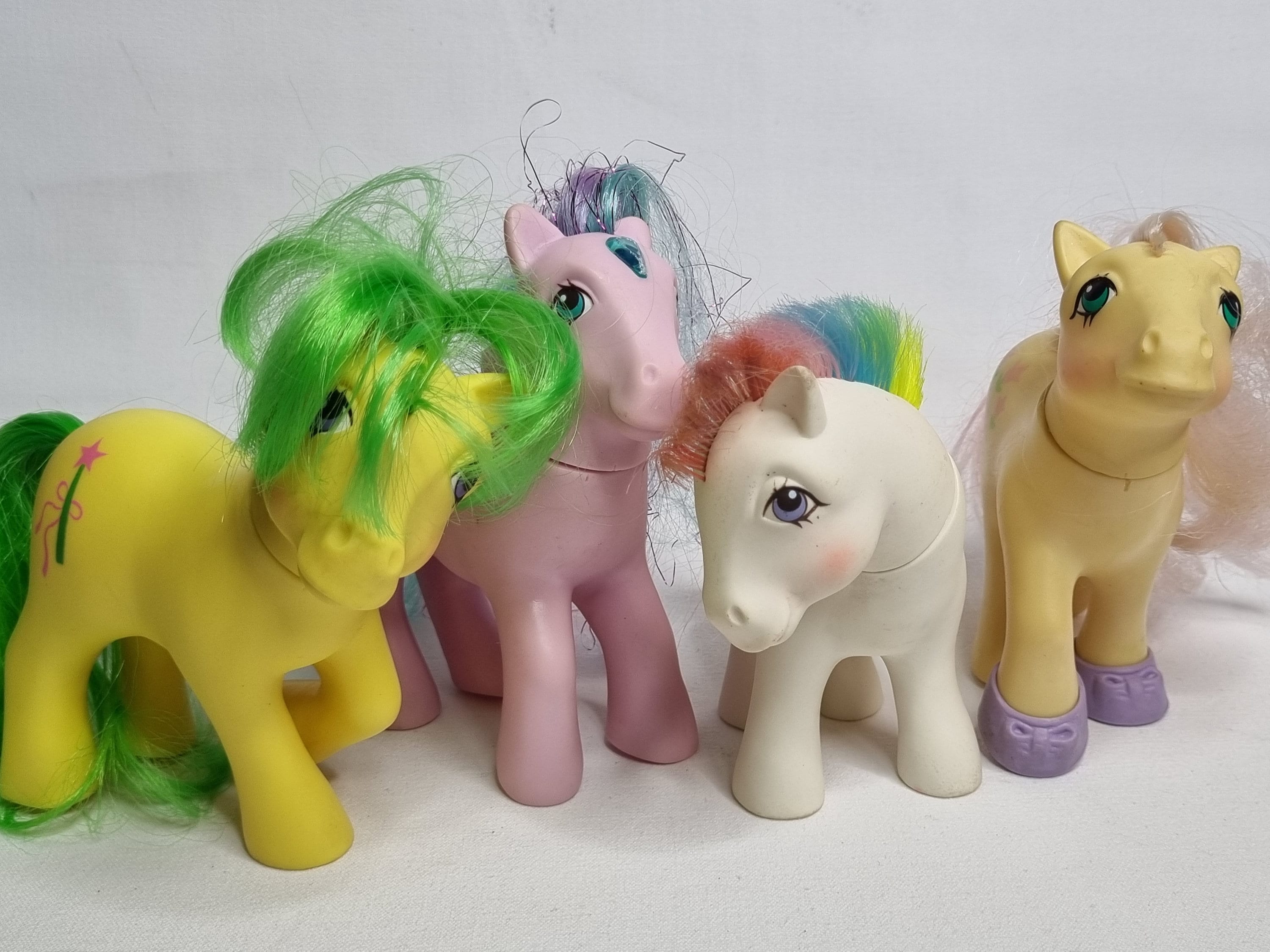 オリジナルヴィンテージ「マイリトルポニー」フィギュア4体（G1）80