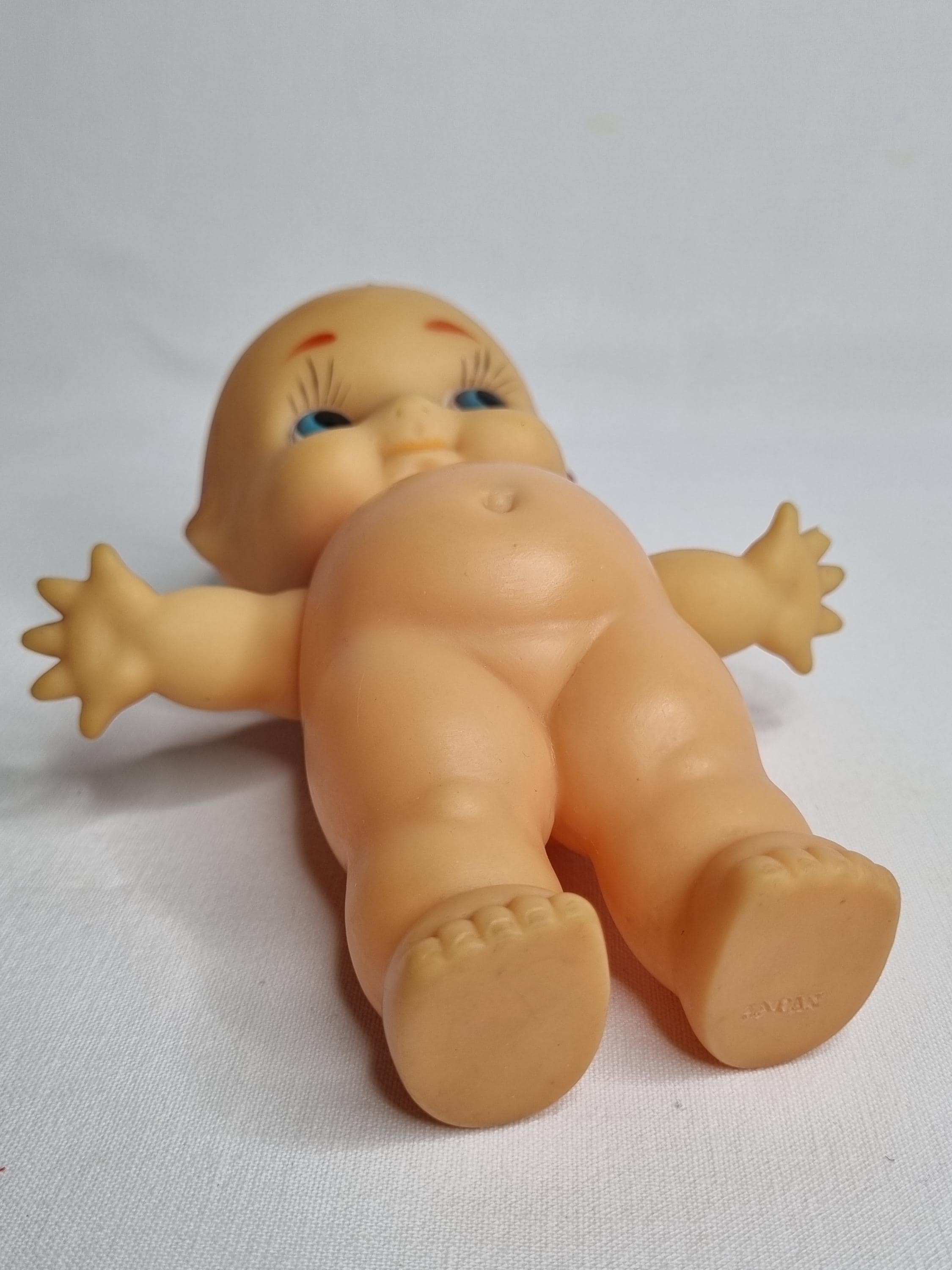 Vintage Kewpie Doll in Plastic, 19 Cm, Marked 