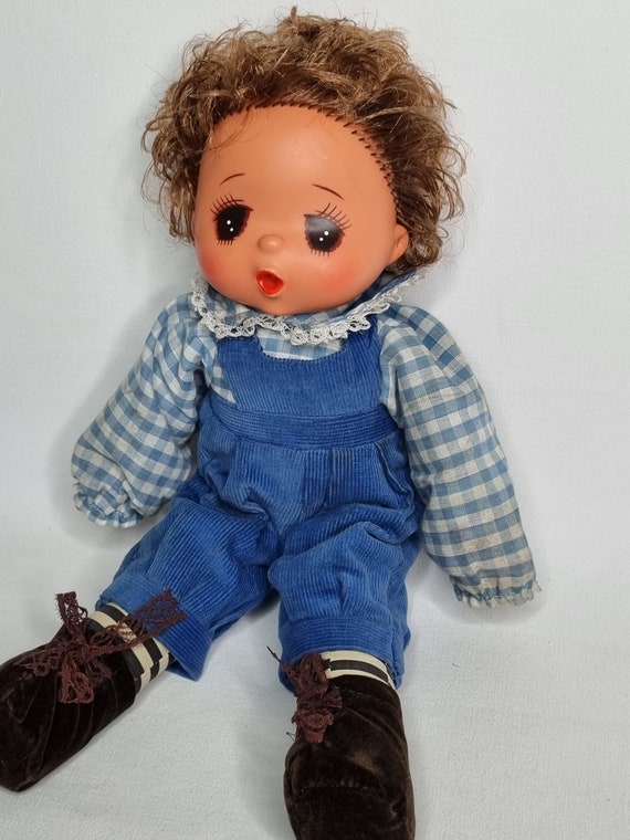 Vintage 1970s Sekiguchi (creator of Monchhichi) Doll, 30 Cm Vintage 1970s Sekiguchi (creator of Monchhichi) Doll, 30 Cm