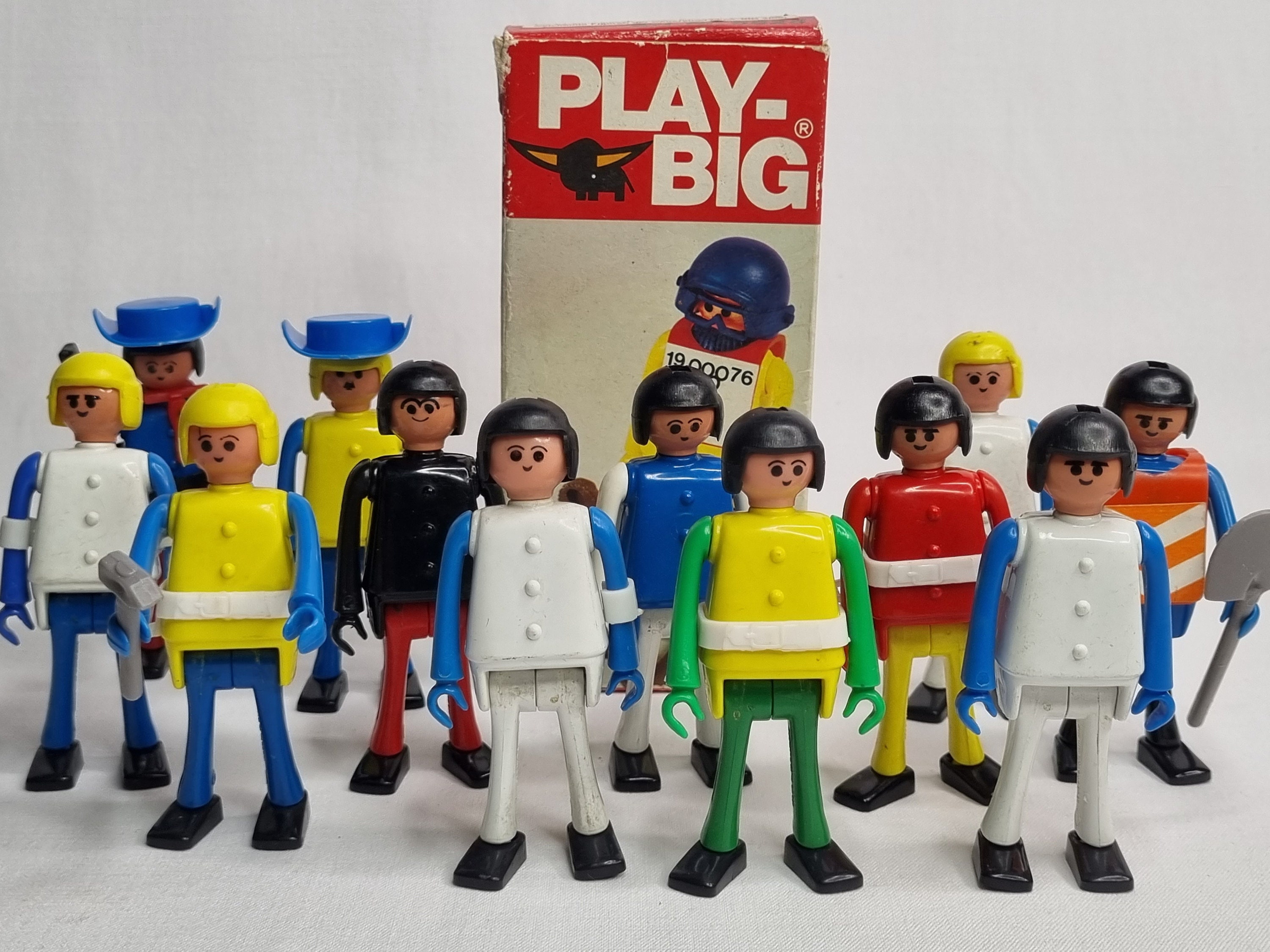Jeu Vintage Play Big FORT DALLAS Années 70 – Boîte D'Origine Incomplète