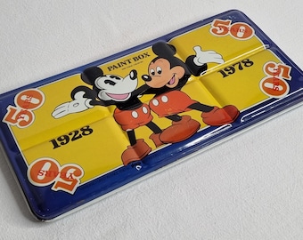 Disney Mickey Mouse Paint Box , Collector ,vintage - Etsy