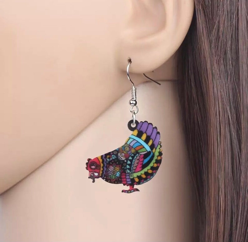 Exquisite Chicken earrings 